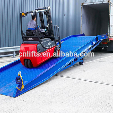 hot sales in UK Australia mobile container loading and unloading dock ramps